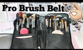 What's in my Brush Belt - Pro Makeup Artist | ChristineMUA