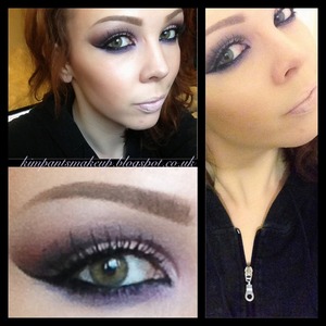 @kimpants on Instagram or visit my blog http://kimpantsmakeup.blogspot.co.uk for more of my looks and tutorials 