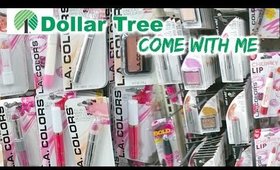 Come with Me to Dollar Tree - Dollar Tree Makeup Challenge?!