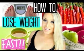 HOW TO LOSE WEIGHT FAST |  Drop 5 Pounds in 5 Days!!