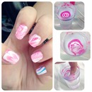 water marble nails