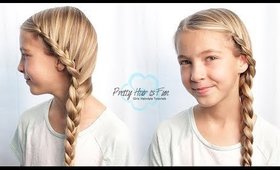 How to do a Side French Lace Braid | Beginner Braids | Pretty Hair is Fun