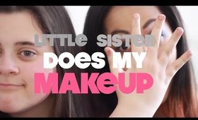 Little Sister Does My Makeup | Siana + Juice