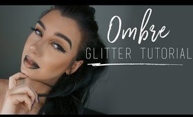 OMBRE GLITTER MAKEUP TUTORIAL | MSQUINNFACE