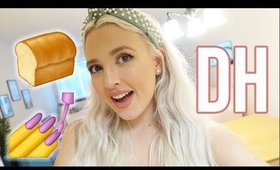 MY NAILS + HOW TO MAKE HEALTHY BREAD | Daily Hayley