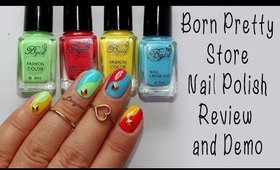 Multicolored Summer Nails I Born Pretty Store Review