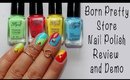 Multicolored Summer Nails I Born Pretty Store Review