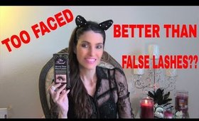 TOO FACED BETTER THAN FALSE LASHES | Does It Work??