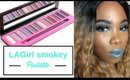 LAGirl Smokey palette tutorial