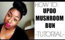 HOW TO: Quick Updo Bun Hair tutorial on short hair | Easy Protective style