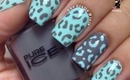 Easy Leopard Cheetah Nails by The Crafty Ninja