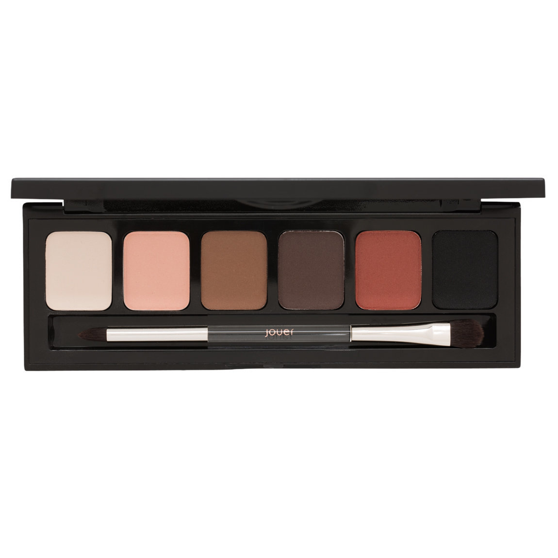 Jouer Cosmetics Essential Jet-Set Matte Eyeshadow Palette alternative view 1 - product swatch.