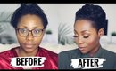 WATCH ME TRANSFORM: HOW TO STYLE SHORT RELAXED HAIR FOR BLACK WOMEN ( START TO FINISH) | DIMMA UMEH