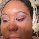 Pink And Brown Eyeshadow Look