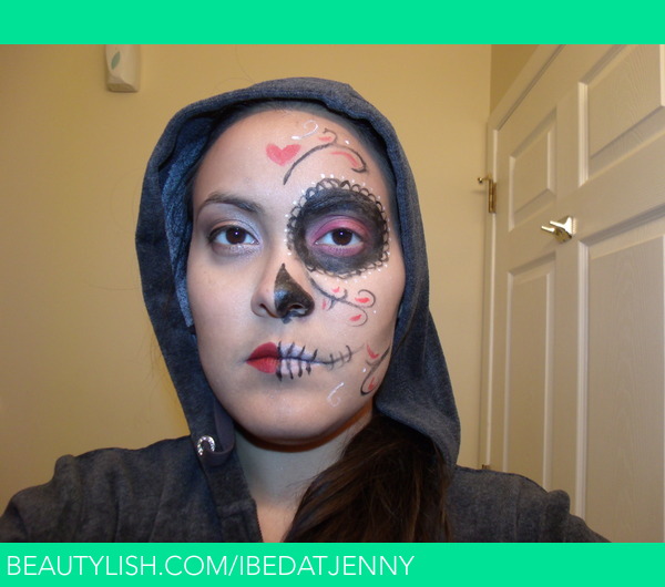 Halloween/day of the Dead Look | Jenny I.'s (ibedatjenny) Photo ...