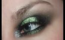 St. Patrick's Day Black & Green Halo Eyes
