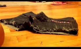 DIY: Old jeans...New Shorts!!!