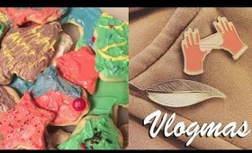 Vlogmas Days 13 & 14 | Professional Christmas Cookie Decorating