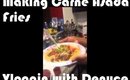 Taste Test. Making Carne Asada Fries with canned beef Vlog