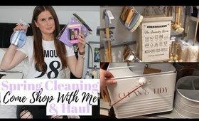 Spring Clean Come Shop With Me UK & Spring Cleaning Haul!