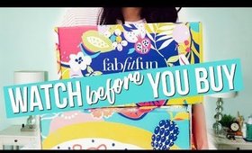 IS IT WORTH IT? FABFITFUN SUMMER 2018 UNBOXING BEAUTY REVIEW FIRST IMPRESSIONS | SCCASTANEDA