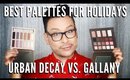 Best Neutral Eyeshadow Palettes for the Holidays! #UrbanDecay or #GallanyPalette | mathias4makeup
