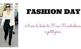 FASHIONDAY #10 Look de Kim Kardashian à petit prix  Get the look of Kim Kardashian for cheap price