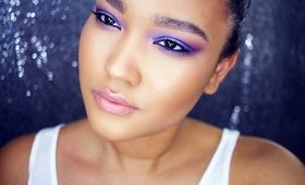 Coachella Inspired | Spring Lavender Makeup