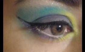 A Brightly Colored Makeup Tutorial