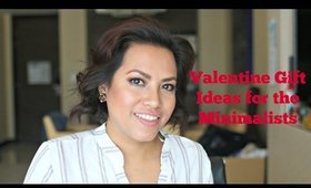 Valentine gift ideas for minimalists