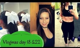 They Won & Back Workout | Vlogmas Day 18 & 22