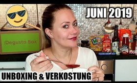 Degusta Box Juni 2019 | Unboxing & Verkostung mit meinem Mann