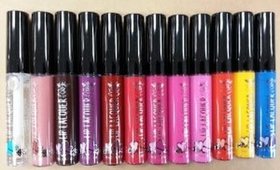 Ruby Kisses Lip Lacquers Swatches and Review (All 12 Colors!)