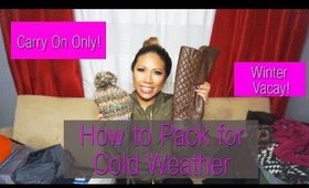 How To:  Pack for a Cold Weather Weekend Getaway - Carry On Only