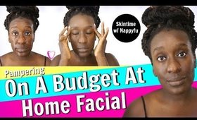 On A Budget At Home Facial & Pimple Extraction + Skin Update