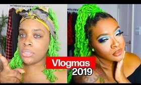 VLOGMAS 2019 | Very GLAM Drugstore Holiday Makeup Tutorial 2019