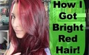 How I Got Red Hair WITHOUT Bleach!