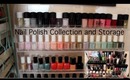 Nail Polish Collection and Storage