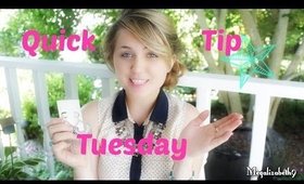 Giveaway Winner! Haute Metal and Updates! [Quick Tip Tuesday]