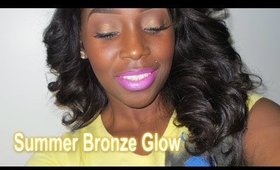 Summer Bronze Glow Makeup tutorial