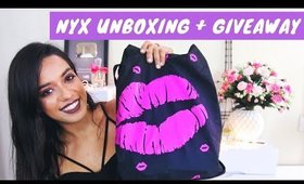 HUGE NYX Unboxing + Giveaway