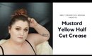 Mustard Yellow Half Cut Crease | Bonnie Craig