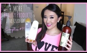 🎀 Empties #11 ♡ NEW SHAMPOO, em Cosmetics + More! Beauty Products I've used up - hollyannaeree