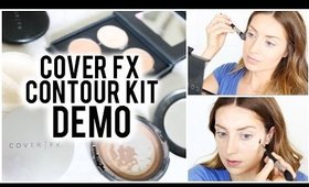 Cover FX Cream Contour Kit Demo | vlogwithkendra