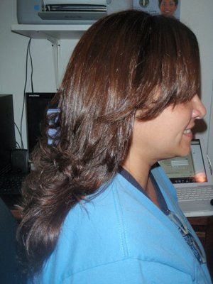 *BeautyByJualz* My Mami - RIGHT SIDE - haircut with layers, color and style