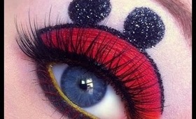 Mickey Mouse Makeup Look