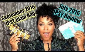 SEPTEMBER IPSY 2016 Glam Bag Unboxing | IPSY DID THE MOST!!! | NaturallyCurlyQ