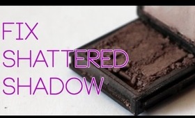 How To Fix Broken Eyeshadow (Tutorial)