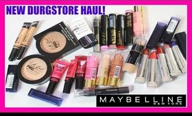 NEW DRUGSTORE MAKEUP HAUL 2016: Maybelline & LA Girl HAUL