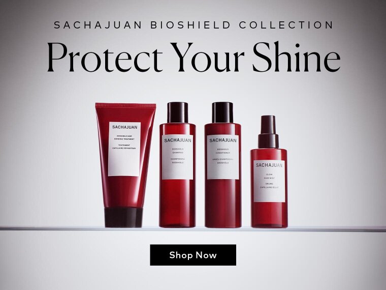 Protect your hair from the damaging effects of hard water with a new four-piece collection designed to cleanse, condition, strengthen, and boost shine. Shop the SACHAJUAN Bioshield Collection on Beautylish.com